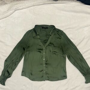 Elegant Green Women's Top
